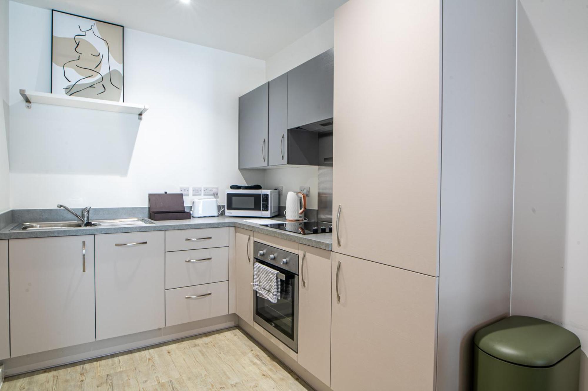 Modern And Spacious Apartment In Salford Quays Manchester Zewnętrze zdjęcie